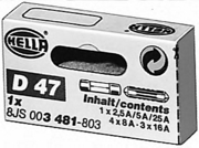 HELLA 8JS003481803 Комплект предохранителей