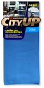 City Up CA106 Салфетка микрофибра SHINE универсальная 35x40 см.
