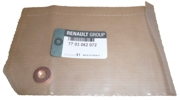 RENAULT 7703062072 Шайба топливной форсунки /NISSAN/LADA /15x3,0mm