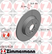 Zimmermann 450521520 Тормозной диск
