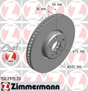 Zimmermann 150291520 Тормозной диск