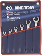KING TONY 1306MR Набор разрезных ключей, 8-22 мм, 6 предметов