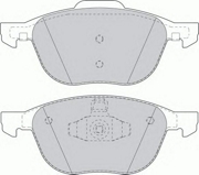 Remsa 108200 Комплект тормозных колодок, дисковый тормоз