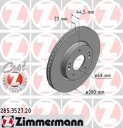Zimmermann 285352720 Тормозной диск