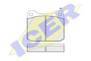 Icer 180327 Комплект тормозных колодок, дисковый тормоз