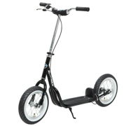 NOVATRACK 12STAMPN4BK6 Самокат 2-х колесный 12&quot;&quot; Внедорожный подростковый Novatrack 12STAMP №4 стальной не складной 100 кг черный 12STAMPN4.BK6
