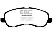 EBC Brakes DP1614 EBC Ultimax передние тормозные колодки для Mitsubishi Outlander/ASX/Eclipse cross/Lancer (for 294x26mm disk)