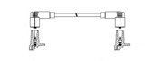 BREMI 11455 Провод зажигания