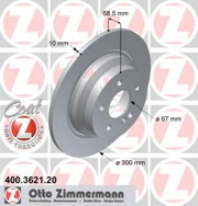 Zimmermann 400362120 Тормозной диск