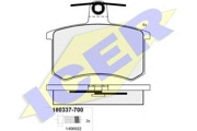 Icer 180337700 Комплект тормозных колодок, дисковый тормоз