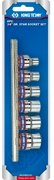 KING TONY 3106PR Набор торцевых головок 3/8&quot;&quot;, TORX Е-стандарт, E8-E18, 6 предметов