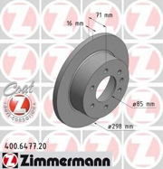 Zimmermann 400647720 Тормозной диск