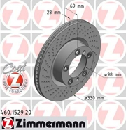 Zimmermann 460152920 Тормозной диск
