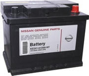 NISSAN KE24161D00NY Батарея аккумуляторная 60А/ч 600А 12В обратная поляр. стандартные клеммы