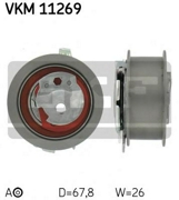 Skf VKM11269