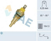FAE 37630 Термовыключатель, вентилятор радиатора