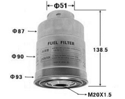 VIC FC321 Фильтр топливный
