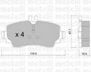 Metelli 2 * * * 1
