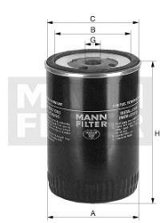 MANN-FILTER WDK96212 Фильтр топливный KAMAZ 5000/6000-Serie 2010->