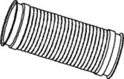 DINEX 68095 Гофра (нерж AISI 304) с фланцами ID 115,0 mm L=333 mm