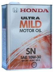 HONDA 0821999974 Масло моторное полусинтетика 10W-30 4 л.