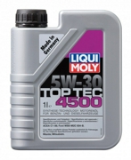 LIQUI MOLY 3724 Масло моторное синтетика LIQUI MOLY Top Tec 4500 5W-30 1 л.