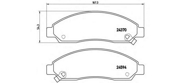 Brembo P34005