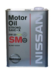 NISSAN KLAM700204 Масло моторное минеральное 0W-20 4 л.