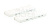 MANN-FILTER CU240122 Фильтр салонный (компл.2шт.) CITROEN C-Elysee / PEUGEOT 301