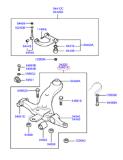 Hyundai-KIA 5450138620