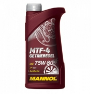 MANNOL 4036021182360 Масло МКПП синтетика 75W-80 GL-4 1л.