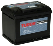 TUDOR TC601A Батарея аккумуляторная 60А/ч 500А 12В прямая поляр. стандартные клеммы
