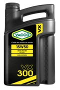 Yacco 303222 Масло моторное полусинтетика 15W-50 5 л.