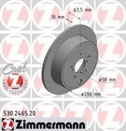 Zimmermann 530246520 Тормозной диск
