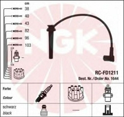 NGK 1644 Провода высоковольтные RC-FD1211