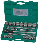 Jonnesway S04H6422S Набор торцевых головок дюймовых 3/4&quot;&quot;DR 7/8&quot;&quot;-2&quot;&quot;, 22 предмета