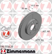 Zimmermann 590255620 Тормозной диск