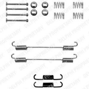 Delphi LY1301 Комплект монтажный барабанных тормозных колодок