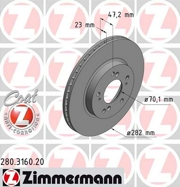 Zimmermann 280316020 Тормозной диск
