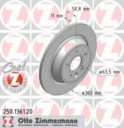 Zimmermann 250136120 Тормозной диск