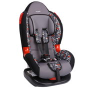 Siger KRES0289 Детское автомобильное кресло SIGER ART &quot;&quot;Кокон&quot;&quot; алфавит, 1-7 лет, 9-25 кг, группа 1/2