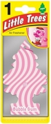 Little Trees U1P10348RUSS Ароматизатор Елочка Бабл гам пропитанный пластинка бабл гам