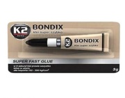 K2 EB100 Клей универсальный быстросохнущий Bondix Super Fast, прозрачный, 3гр.