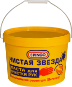 PINGO 850100 Очиститель рук, паста, ведро 11 л "Чистая звезда
