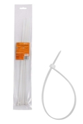 AIRLINE ACTN13 Стяжки (хомуты) кабельные 4,8*400 мм, пластиковые, белые, 10 шт. (ACT-N-13)