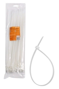 AIRLINE ACTN12 Стяжки (хомуты) кабельные 4,8*350 мм, пластиковые, белые, 100 шт. (ACT-N-12)