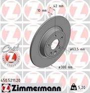 Zimmermann 450521120 Тормозной диск