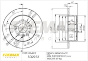 FREMAX BD2933
