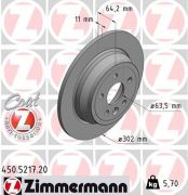 Zimmermann 450521720 Тормозной диск