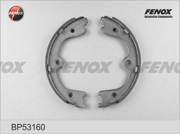 FENOX BP53160 Колодки стояночного тормоза NISSAN Pathfinder III/Navara 05-> (190x26,6mm)